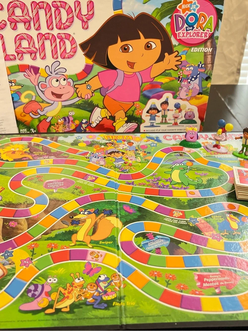 Vintage 2005 Milton Bradley Candy Land Dora The Explorer Edition